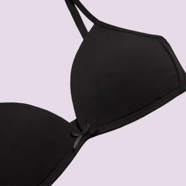 Ysabel Mora Παιδικό εφηβικό βαμβακερό σουτιέν με ελαφρυά ενίσχυση και ρυθμιζόμενες τιράντες Χωρίς Μπανέλα Μαύρο 18802 Ysabel Mora Παιδικό εφηβικό βαμβακερό σουτιέν με ελαφρυά ενίσχυση και ρυθμιζόμενες τιράντες Χωρίς Μπανέλα Μαύρο 18802