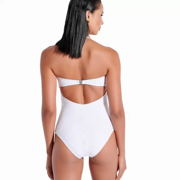 Bilitis Γυναικείο Ολόσωμο Strapless Στράπλες Μαγιώ Πολυτελείας Capri Λευκό White Summer Collection 2024 CP381 Bilitis Γυναικείο Ολόσωμο Strapless Στράπλες Μαγιώ Πολυτελείας Capri Λευκό White Summer Collection 2024 CP381