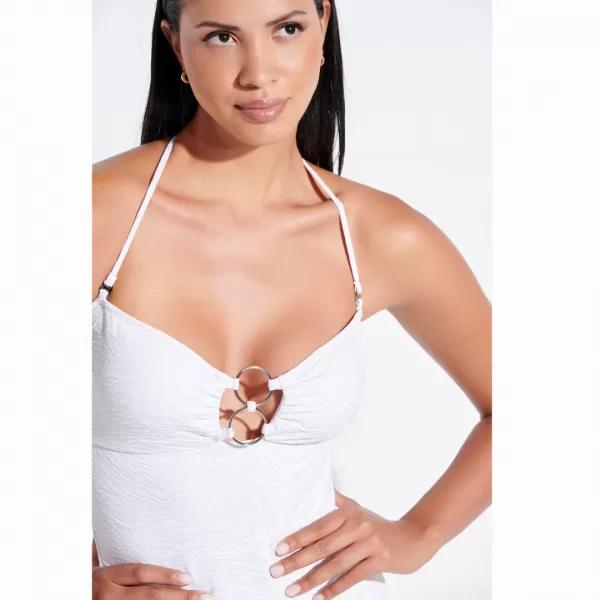 Bilitis Γυναικείο Ολόσωμο Strapless Στράπλες Μαγιώ Πολυτελείας Capri Λευκό White Summer Collection 2024 CP381 Bilitis Γυναικείο Ολόσωμο Strapless Στράπλες Μαγιώ Πολυτελείας Capri Λευκό White Summer Collection 2024 CP381