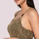Luna Γυναικείο Μαγιό Dama ολόσωμο Μαύρο με χρύσό summer collection 94438