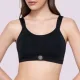 Luna Γυναικείο Μαύρο Flex Pro sporty Σουτιέν μπουστάκι αμπάνελο D cup με ενίσχυση 5301 ιδανικό για γυμναστική