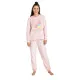 Muydemi Γυναικεία Ζεστή Fleece Πιτζάμα Ροζ με σχέδιο Donuts oversized 250302 Pink Muydemi Γυναικεία Ζεστή Fleece Πιτζάμα Ροζ με σχέδιο Donuts oversized 250302 Pink