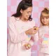 Muydemi Γυναικεία Ζεστή Fleece Πιτζάμα Ροζ με σχέδιο Donuts oversized 250302 Pink Muydemi Γυναικεία Ζεστή Fleece Πιτζάμα Ροζ με σχέδιο Donuts oversized 250302 Pink