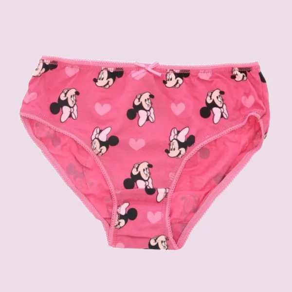 Disney Minnie Παιδικά Σλιπάκια Πακέτο 4 τεμαχίων Ρόζ 1602011 Disney Minnie Παιδικά Σλιπάκια Πακέτο 4 τεμαχίων Ρόζ 1602011