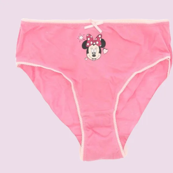 Disney Minnie Παιδικά Σλιπάκια Πακέτο 4 τεμαχίων Ρόζ 1602011 Disney Minnie Παιδικά Σλιπάκια Πακέτο 4 τεμαχίων Ρόζ 1602011