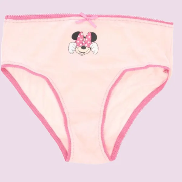 Disney Minnie Παιδικά Σλιπάκια Πακέτο 4 τεμαχίων Ρόζ 1602011 Disney Minnie Παιδικά Σλιπάκια Πακέτο 4 τεμαχίων Ρόζ 1602011