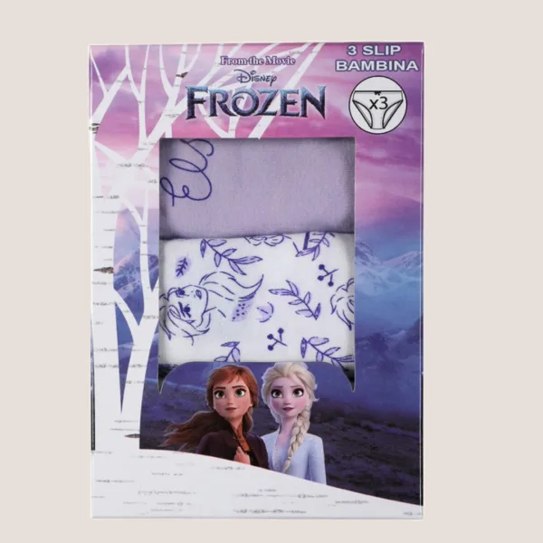Disney Frozen Παιδικά εσώρουχα οικονομικό Πακέτο 3 τεμαχίων Λιλά DY80E6223 Disney Frozen Παιδικά εσώρουχα οικονομικό Πακέτο 3 τεμαχίων Λιλά DY80E6223