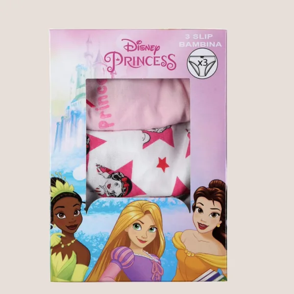 Disney Παιδικά εσώρουχα Πριγκίπισσες Disney Οικονομικό Πακέτο 3 τεμαχίων Ρόζ DY80E6224 Disney Παιδικά εσώρουχα Πριγκίπισσες Disney Οικονομικό Πακέτο 3 τεμαχίων Ρόζ DY80E6224