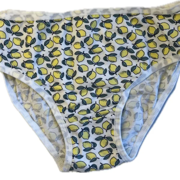 Berrak Kids Βαμβακερά Εσώρουχα για Κορίτσια - Σετ 3 Τεμαχίων 6865 Lemons