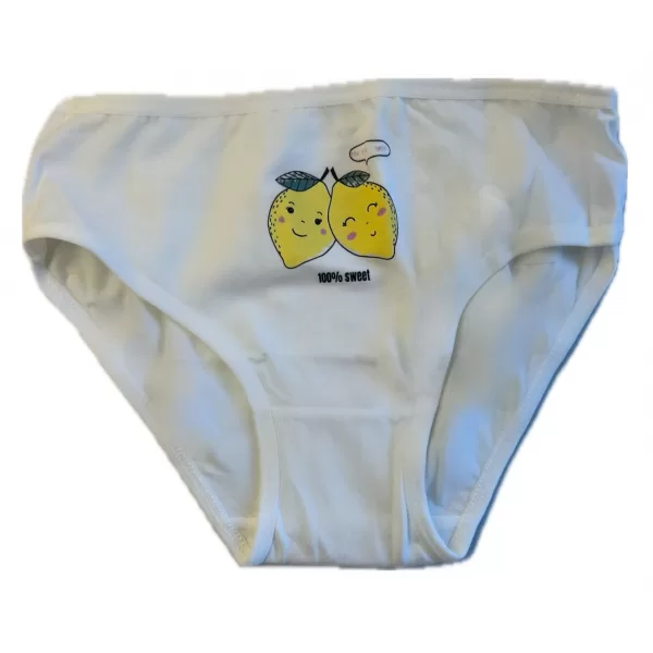Berrak Kids Βαμβακερά Εσώρουχα για Κορίτσια - Σετ 3 Τεμαχίων 6865 Lemons Berrak Kids Βαμβακερά Εσώρουχα για Κορίτσια - Σετ 3 Τεμαχίων 6865 Lemons