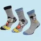 Disney Mickey Κάλτσες με τον Μίκυ Πακέτο 3 ζευγαριών Γκρί 38012 Disney Mickey Κάλτσες με τον Μίκυ Πακέτο 3 ζευγαριών Γκρί 38012