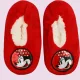 Disney Minnie Mouse Παιδικές κοριτσίστικες κλειστές παντόφλες κόκκινες 900684 Disney Minnie Mouse Παιδικές κοριτσίστικες κλειστές παντόφλες κόκκινες 900684