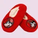 Disney Minnie Mouse Παιδικές κοριτσίστικες κλειστές παντόφλες κόκκινες 900684 Disney Minnie Mouse Παιδικές κοριτσίστικες κλειστές παντόφλες κόκκινες 900684