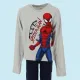 Marvel Παιδική Βαμβακερή Πιτζάμα Spiderman Γκρί Μπλέ 1602010 Marvel Παιδική Βαμβακερή Πιτζάμα Spiderman Γκρί Μπλέ 1602010