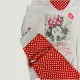 Aznar innova παιδική εφηβική Disney πιτζάμα Κόκκινη Γκρι Minnie Mouse 50111-0