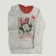 Aznar innova παιδική εφηβική Disney πιτζάμα Κόκκινη Γκρι Minnie Mouse 50111-0