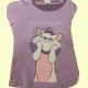 Natura Παιδική για κορίτσι βαμβακερή πιτζάμα με σχέδιο γατούλα Marie 4084 Μωβ Purple