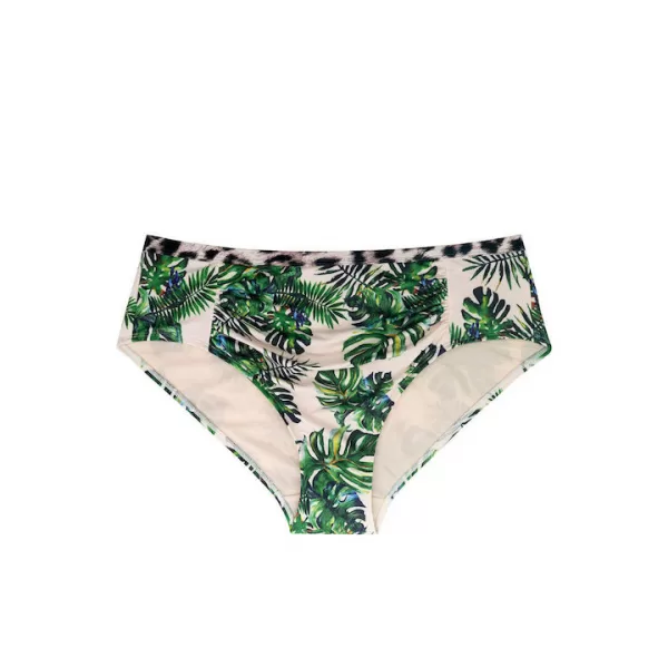 Dorina Γυναικείο Μαγιό Ψηλόμεσο Shaping Bikini Σλίπ Boho Με ΠράσιναΤροπικά Φύλλα D02094M-B26 Mix & Match Koani Dorina Γυναικείο Μαγιό Ψηλόμεσο Shaping Bikini Σλίπ Boho Με ΠράσιναΤροπικά Φύλλα D02094M-B26 Mix & Match Koani