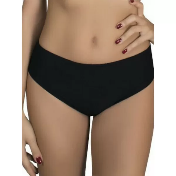 Luna Secret Sense Γυναικείο Σλίπ Μπόξερ Culotte Μαύρο 2102 