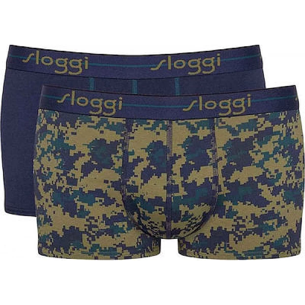 Sloggi Start Hipster Μποξεράκι Ανδρικό 2 τεμάχια και για Μεγάλα Μεγέθη 10050545 V010/I0
