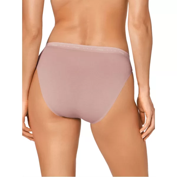 Sloggi 100 Tai Γυναικείο Βαμβακερό Εσώρουχο Μαρόν μπέζ 10198073 1321/DQ