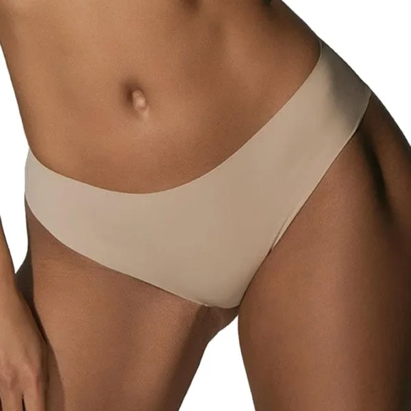 Luna Secret Sense Γυναικείο Εσώρουχο Laser Cut Brief Σλιπ Μπεζ 2106 