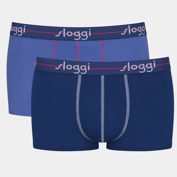 Sloggi Start Hipster Ανδρικά Μπόξερ 2 τεμ Μπλέ 10206968-V002