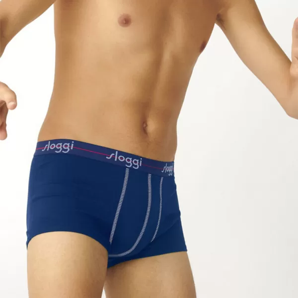 Sloggi Start Hipster Ανδρικά Μπόξερ 2 τεμ Μπλέ 10206968-V002