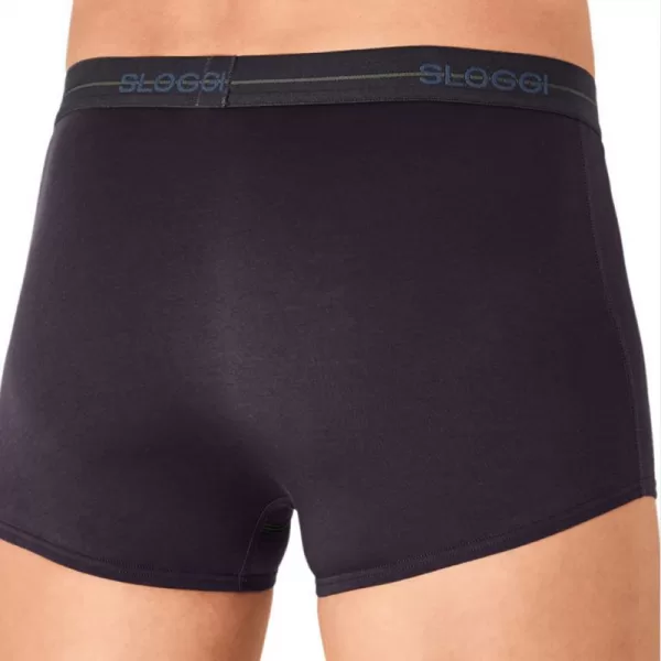 Sloggi Start Hipster Ανδρικά Μπόξερ 2 τεμ μπλε Ράφ 10206968-V004