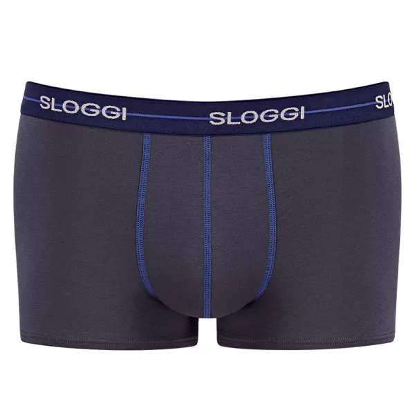 Sloggi Ανδρικά Μποξεράκια Σετ 2Τεμ Γκρι Μπλε 10206968-V013 START HIPSTER Sloggi Ανδρικά Μποξεράκια Σετ 2Τεμ Γκρι Μπλε 10206968-V013 START HIPSTER