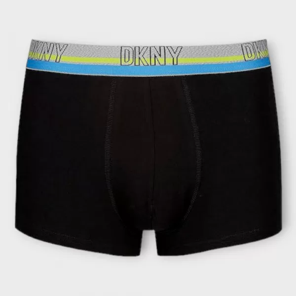 DKNY Ανδρικά Μποξεράκια Μαύρα Σετ 3Τεμ με χρώματα στο λάστιχο Μώβ Κόκκινο Μπλέ U5-6701 DKNY Ανδρικά Μποξεράκια Μαύρα Σετ 3Τεμ με χρώματα στο λάστιχο Μώβ Κόκκινο Μπλέ U5-6701
