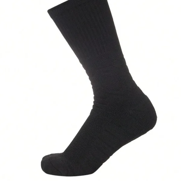 Thermal Men Sport Socks Ανδρικές Κάλτσες Ισοθερμικές Μαύρες 3τεμ PTG-04
