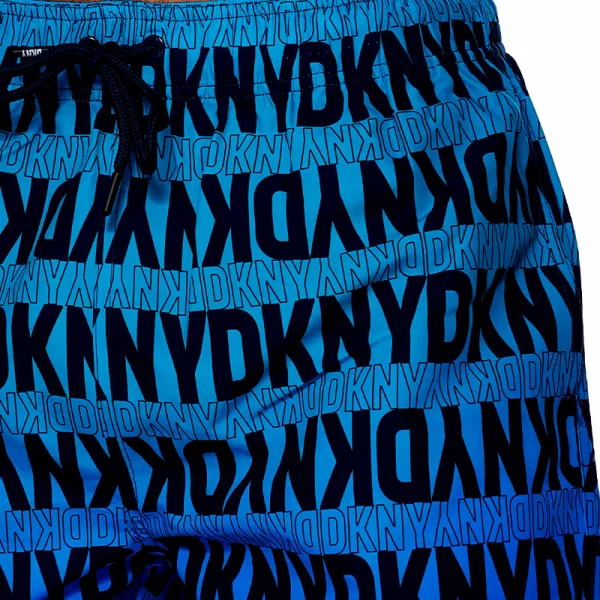 DKNY Ανδρικό Μαγιό Κοντό Σόρτς Μπλέ με Logo του Brand Men's Swimwear Summer Collection L5 6068 Mindanao DKNY Ανδρικό Μαγιό Κοντό Σόρτς Μπλέ με Logo του Brand Men's Swimwear Summer Collection L5 6068 Mindanao