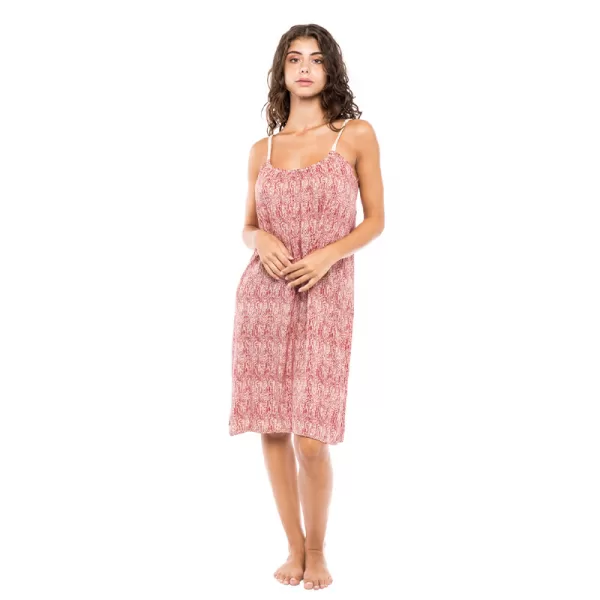 Pink Label Beachwear Africa Φόρεμα- Καφτάνι Midi Κόκκινο B218 Pink Label Beachwear Africa Φόρεμα- Καφτάνι Midi Κόκκινο B218