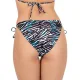 Dorina Mombasa Bikini Σλίπ Μαγιό Δετό Ζεβρέ 409MI010-BK0014