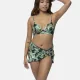 Dorina Bikini Τριγωνάκι Push Up Πράσινο Μαύρο D001752MI010-GE0045 Kano Triangle