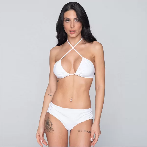 Luna Blue Sense Hipster Bottom Bikini Σλιπ Λευκό 91941 Luna Blue Sense Hipster Bottom Bikini Σλιπ Λευκό 91941