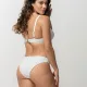 Luna BLUE SENSE Γυναικείο σλίπ μαγιό κλασικο κόψιμο Slip Λευκό 91930 Mix & Matdh 