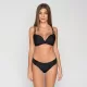Luna Scarlet Bikini Bottom 5cm Σλίπ Μαύρο 93797 Luna Scarlet Bikini Bottom 5cm Σλίπ Μαύρο 93797