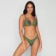 Luna Scarlet Bikini High Leg Σλίπ Χακί 93796