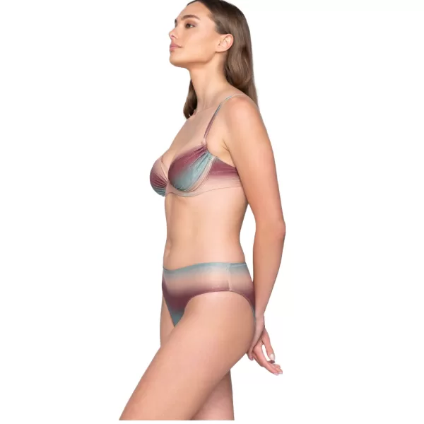 Luna Lurex Bikini Ψηλόμεσο Σλίπ Μαγιό Ombre Ρόζ 94066 Luna Lurex Bikini Ψηλόμεσο Σλίπ Μαγιό Ombre Ρόζ 94066