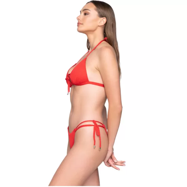 Luna Bikini Κόκκινο Brazil Σλίπ με Κορδόνια 94093 Luna Bikini Κόκκινο Brazil Σλίπ με Κορδόνια 94093