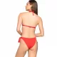 Luna Κόκκινο Bikini Σλίπ Μαγιό Κλασικό με Κορδόνια Candy 94094 Luna Κόκκινο Bikini Σλίπ Μαγιό Κλασικό με Κορδόνια Candy 94094