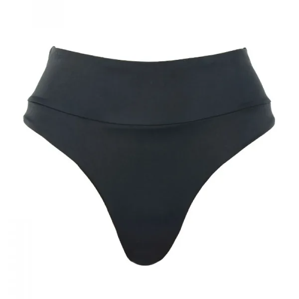 Rock Club Corset Γυναικείο ψηλόμεσο μαγιό  Brazil  Μαύρο BP3089