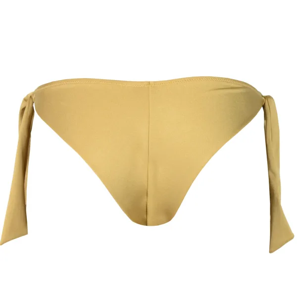 Rock Club Γυναικείο Μαγιό Λύκρα Brazil Δετό Λευκό BP1090 Side Tie 