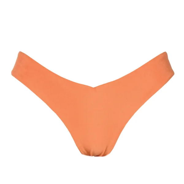 Rock Club Γυναικείο Μαγιό V Brazil Πορτοκαλί Λαμπερό BP3073 MANGO