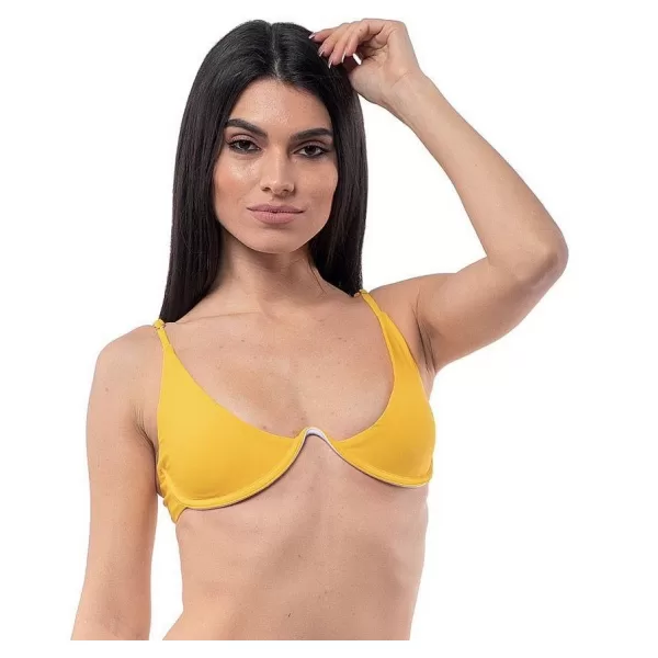 Sandra Fellini Bikini Top Κίτρινο SF1639A