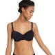 Ysabel Mora Γυναικείο Bikini Top Minimizer Reductor με Ρυθμιζόμενη πλάτη Μέγεθος C/D Μαύρο Πικέ 81791 Ysabel Mora Γυναικείο Bikini Top Minimizer Reductor με Ρυθμιζόμενη πλάτη Μέγεθος C/D Μαύρο Πικέ 81791