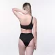 Dorina Bikini Μαύρο Μπουστάκι με Χρυσό Charm Κρίκο και Έναν Ώμο D001702MI010-BK0001 Dorina Bikini Μαύρο Μπουστάκι με Χρυσό Charm Κρίκο και Έναν Ώμο D001702MI010-BK0001
