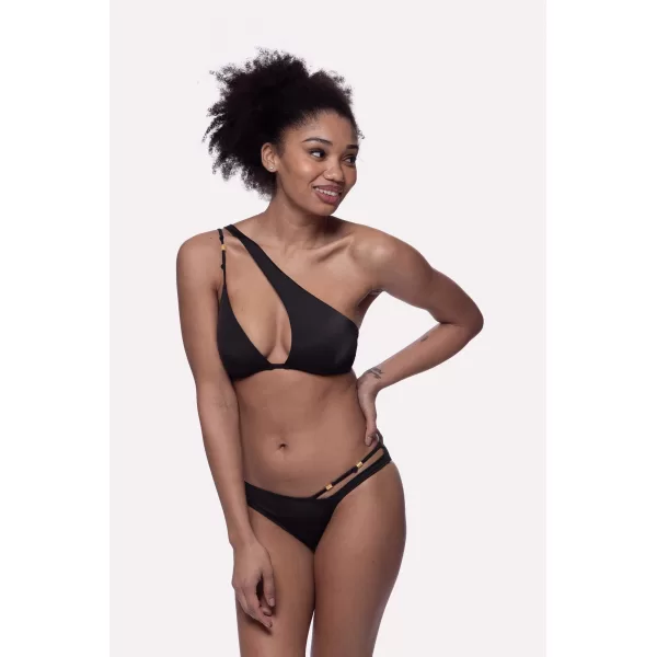 Dorina Bikini Μαύρο Τριγωνάκι Μπουστάκι με Χρυσό Charm Ασύμμετρο D001773MI010-BK0001 Ibadan Dorina Bikini Μαύρο Τριγωνάκι Μπουστάκι με Χρυσό Charm Ασύμμετρο D001773MI010-BK0001 Ibadan